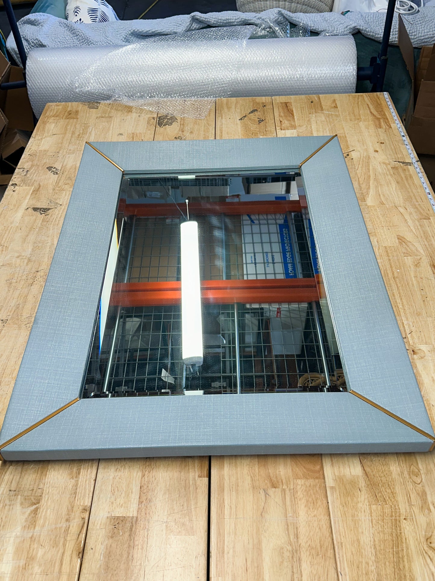 Driftway Mirror-Coastal Blue - The Home Decor Outlet