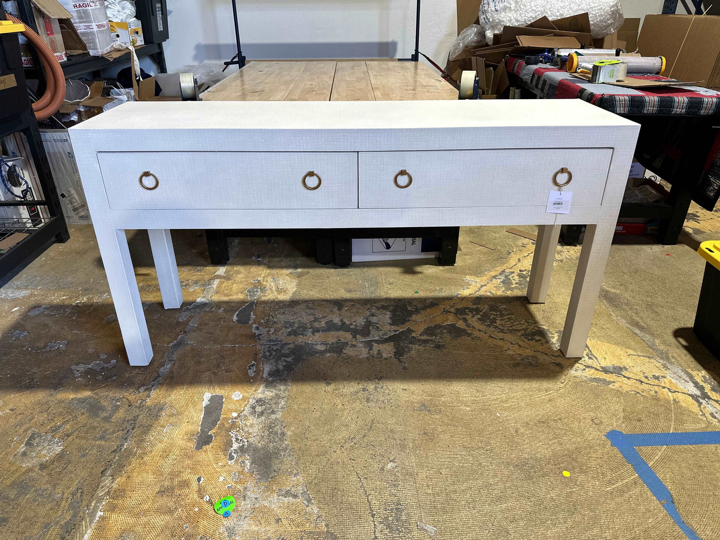 Driftway Console-Chalk - The Home Decor Outlet