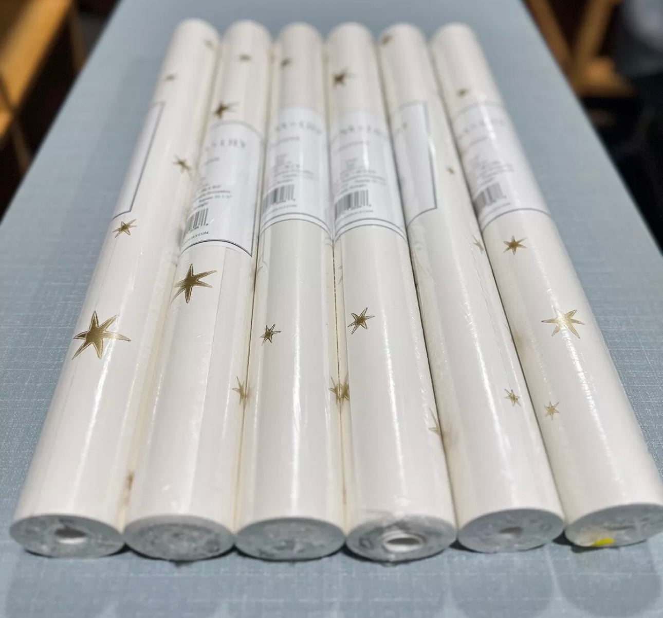 Star Wallpaper-Ivory