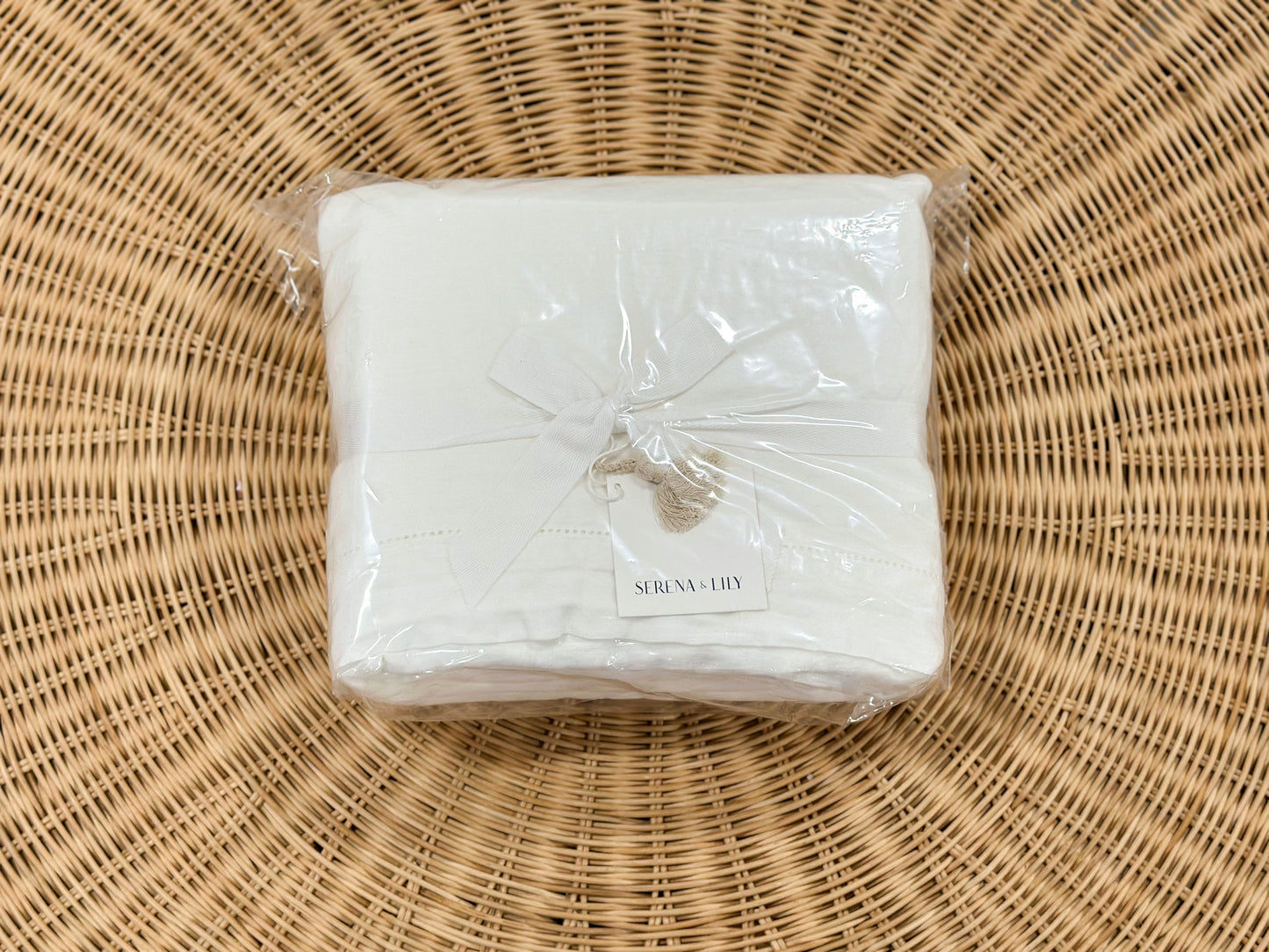 Portofino Duvet Cover (F/Q)-White - The Home Decor Outlet