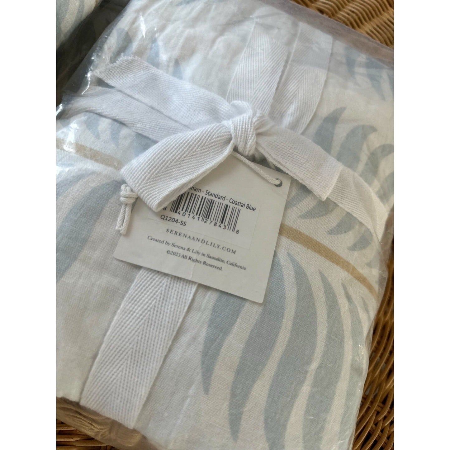 Granada Standard Shams (Set of 2)-Coastal Blue