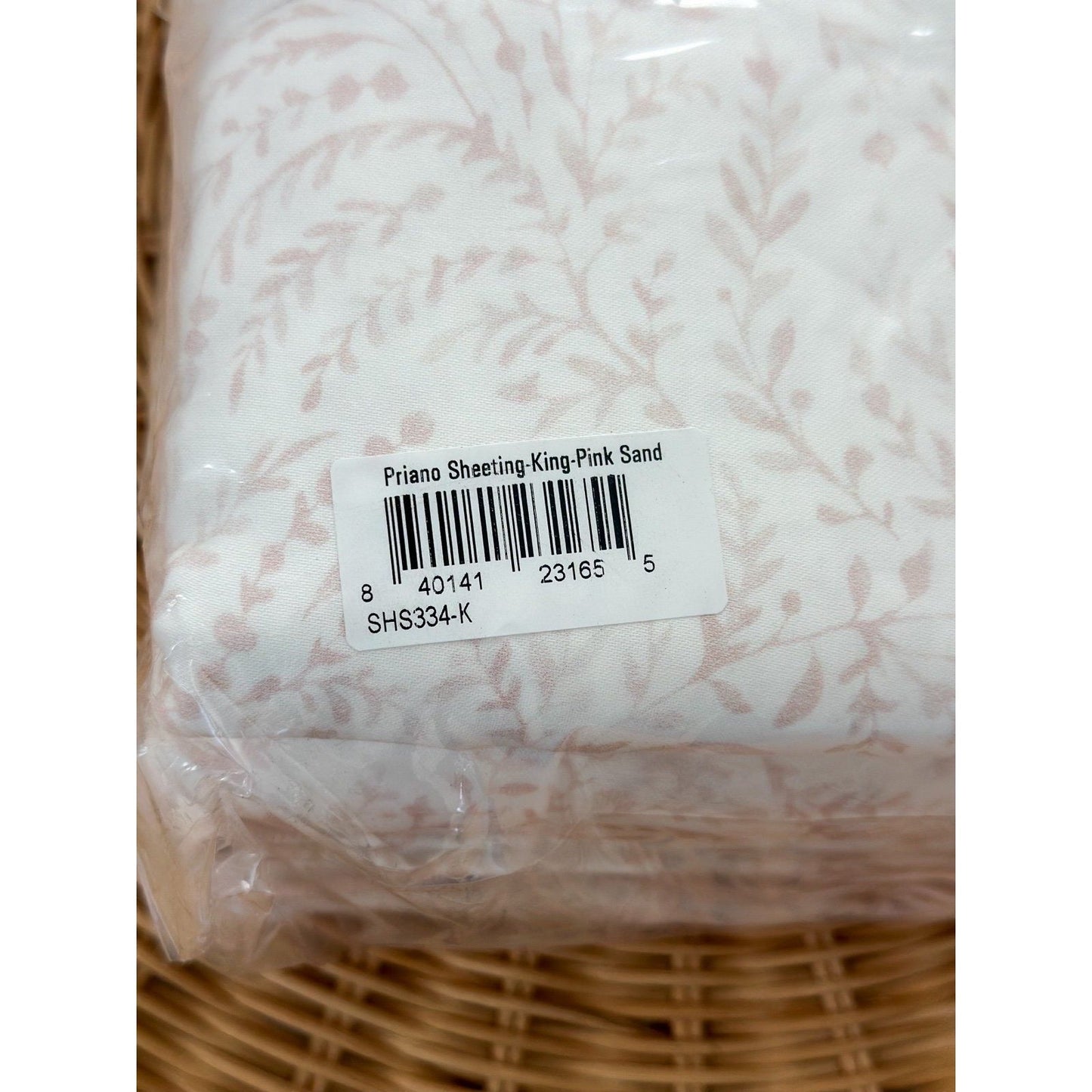 Priano Sateen Sheet Set (King)-Pink Sand - The Home Decor Outlet