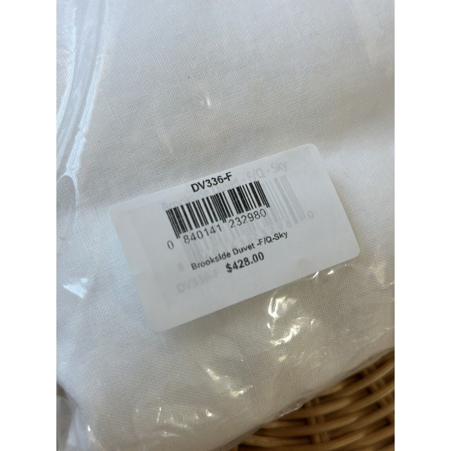 Brookside Duvet Cover (F/Q)-Sky - The Home Decor Outlet