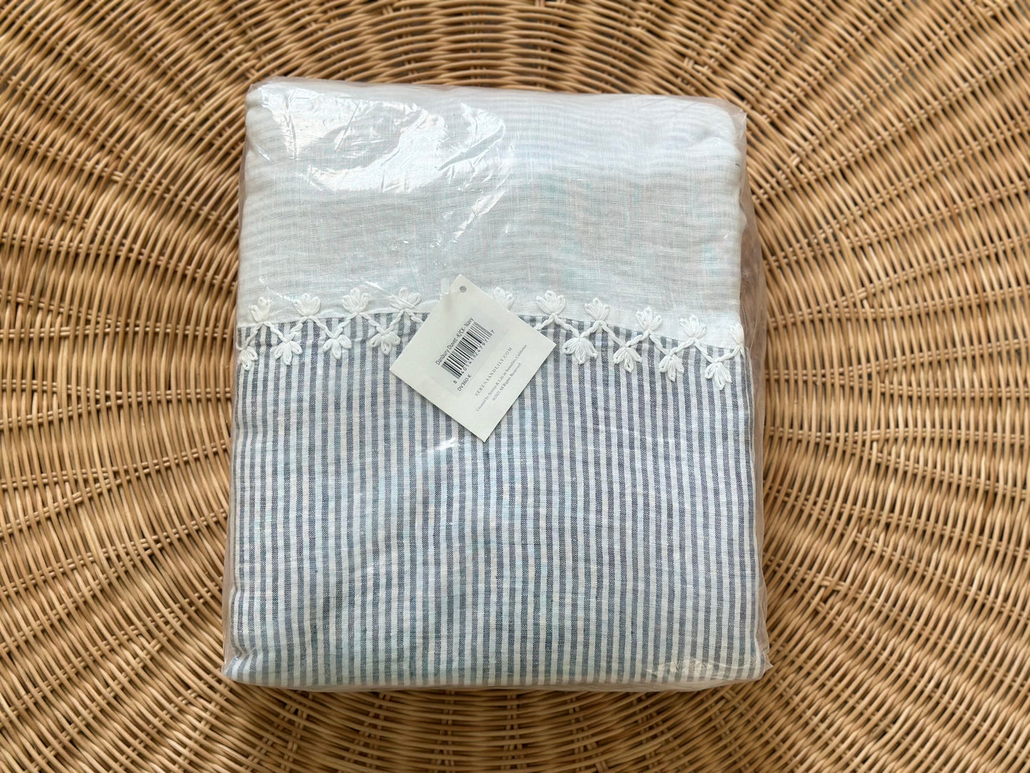 Danbury Linen Duvet Cover-Navy (CL) - The Home Decor Outlet