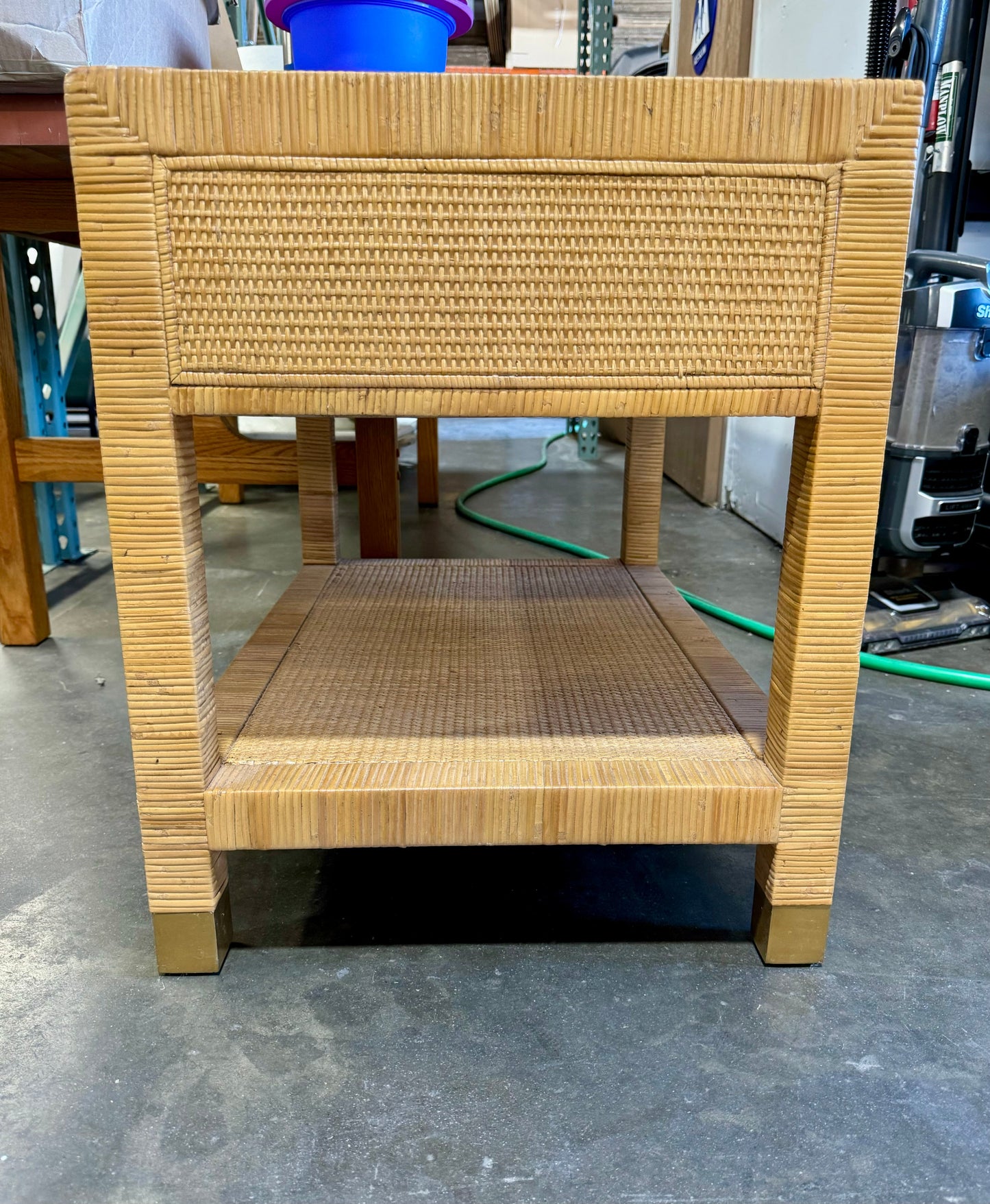 Balboa Rattan Wide Nightstand (CL) - The Home Decor Outlet