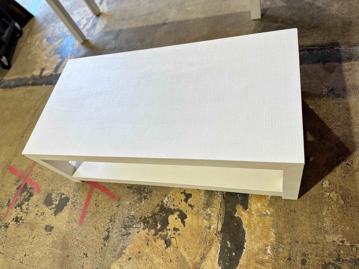 Driftway Rectangular Coffee Table-Chalk - The Home Decor Outlet