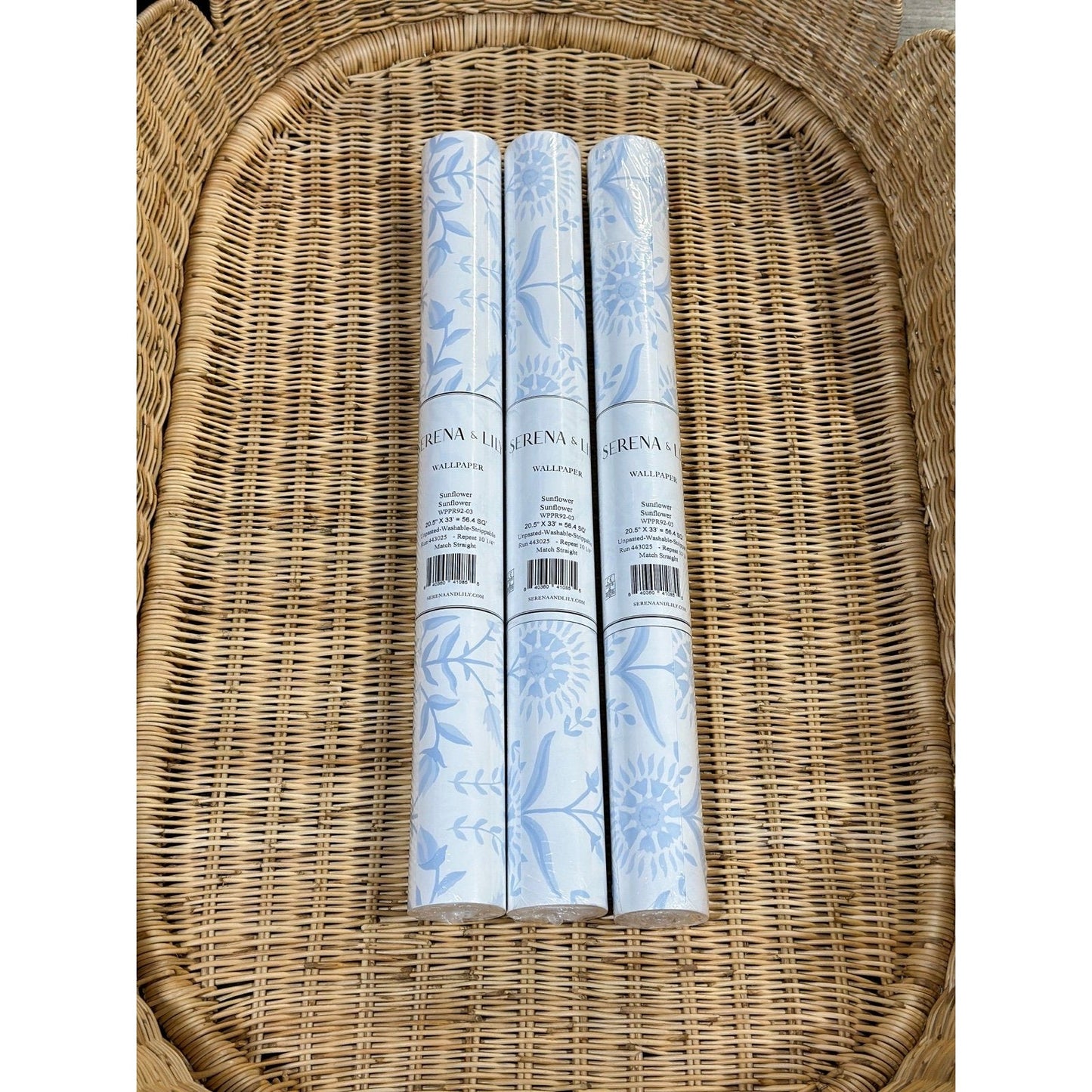 Sunflower Wallpaper-Hydrangea - The Home Decor Outlet