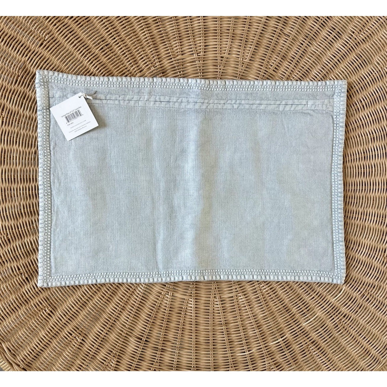 Fairhope Pillow Cover (14”x22”)-Coastal Blue