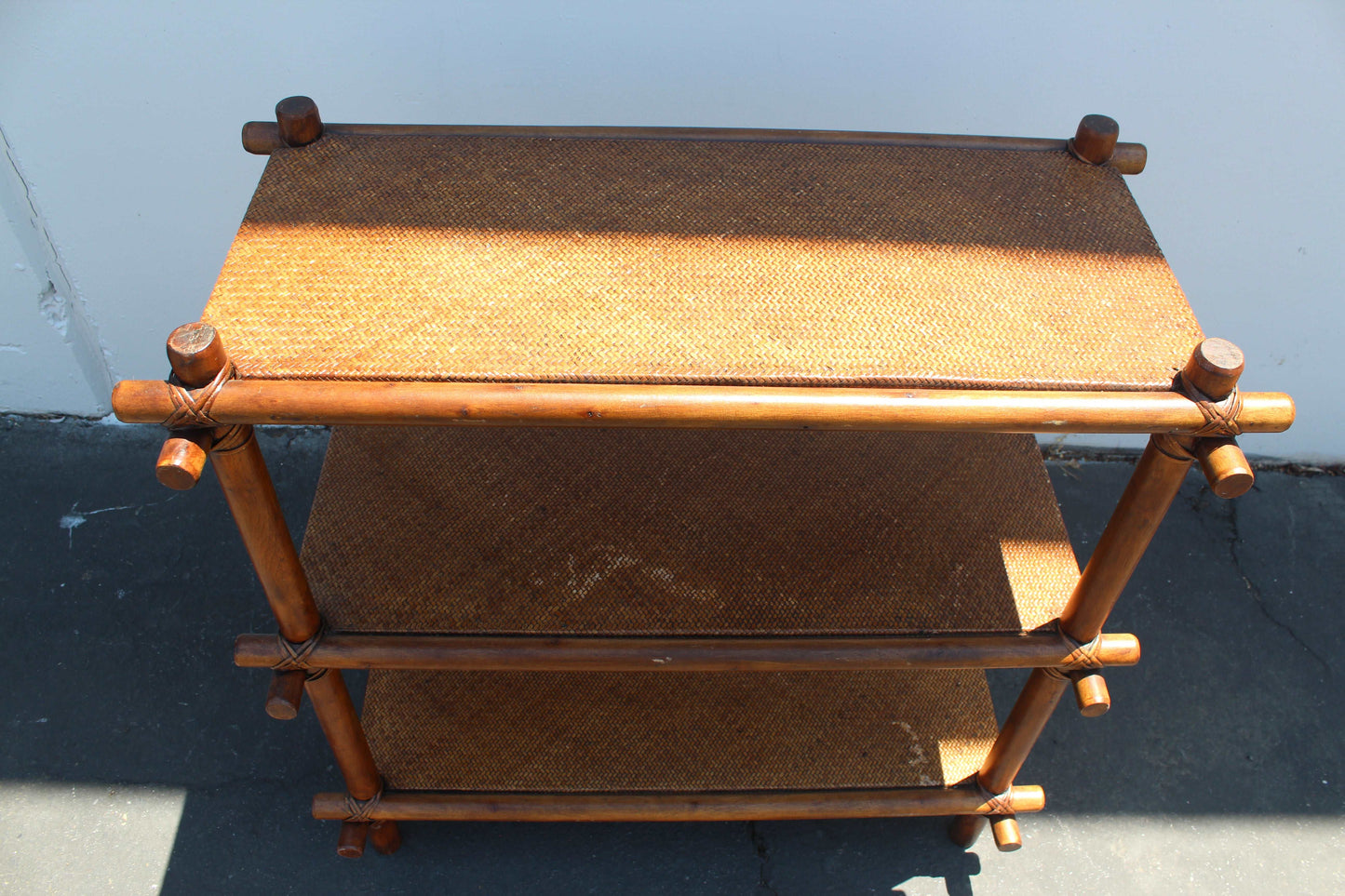 3 Tier Bamboo shelf - The Home Decor Outlet