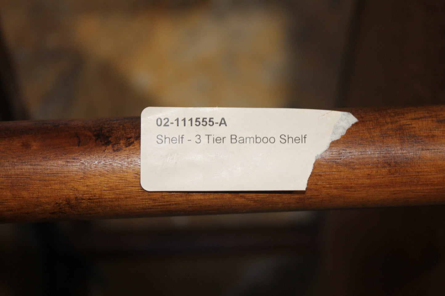 3 Tier Bamboo shelf - The Home Decor Outlet