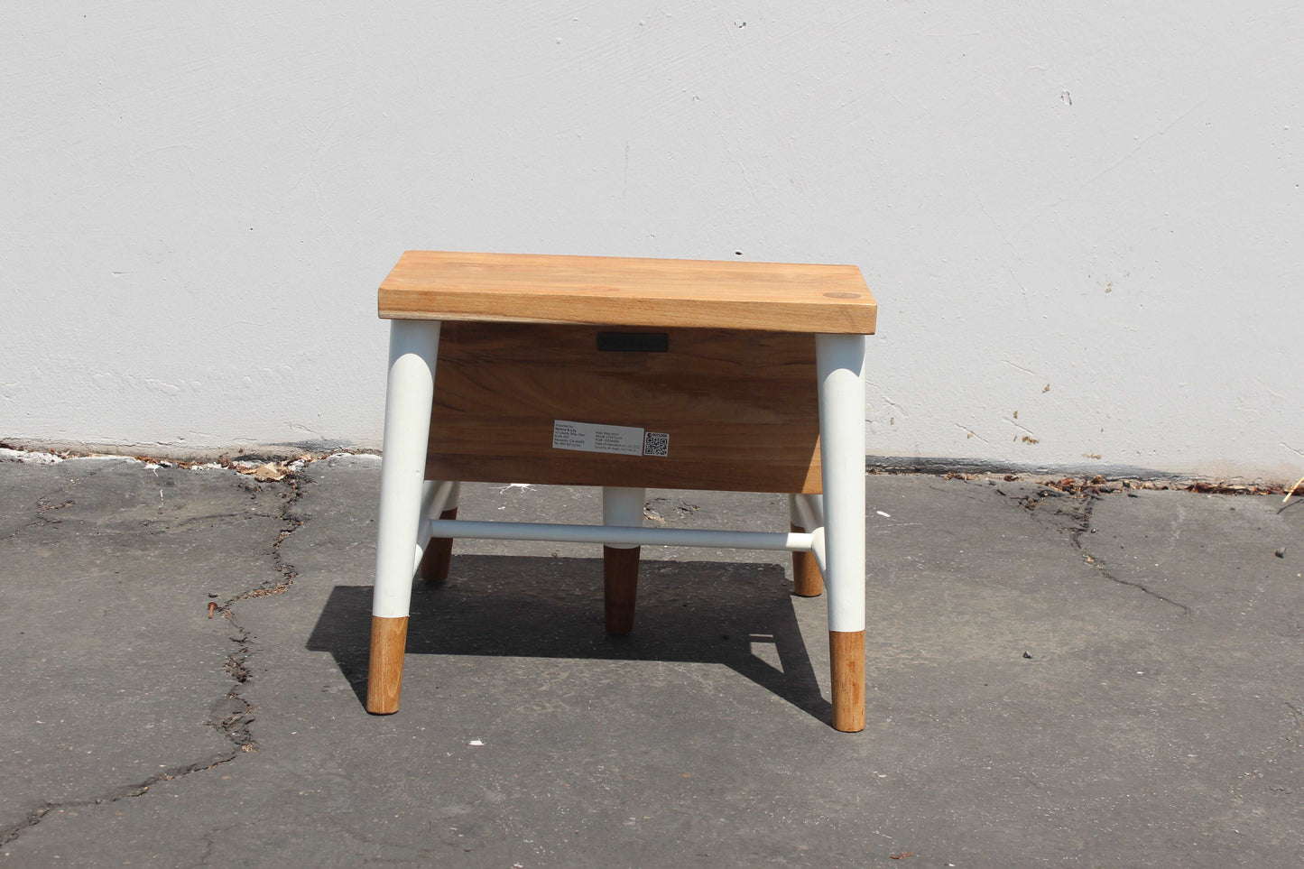 Dip Dyed Step Stool - The Home Decor Outlet