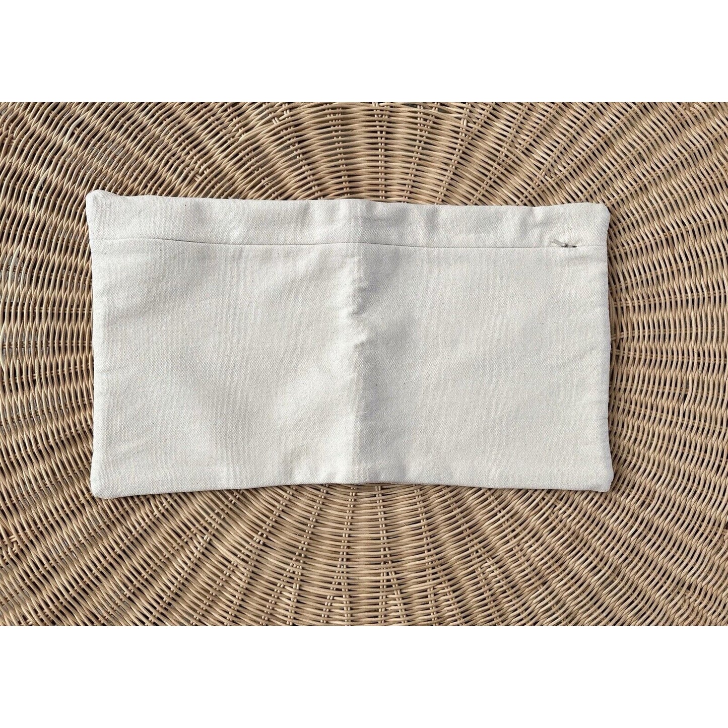 West Elm Jute Geo Pillow Cover (12”x21”)-Alabaster - The Home Decor Outlet