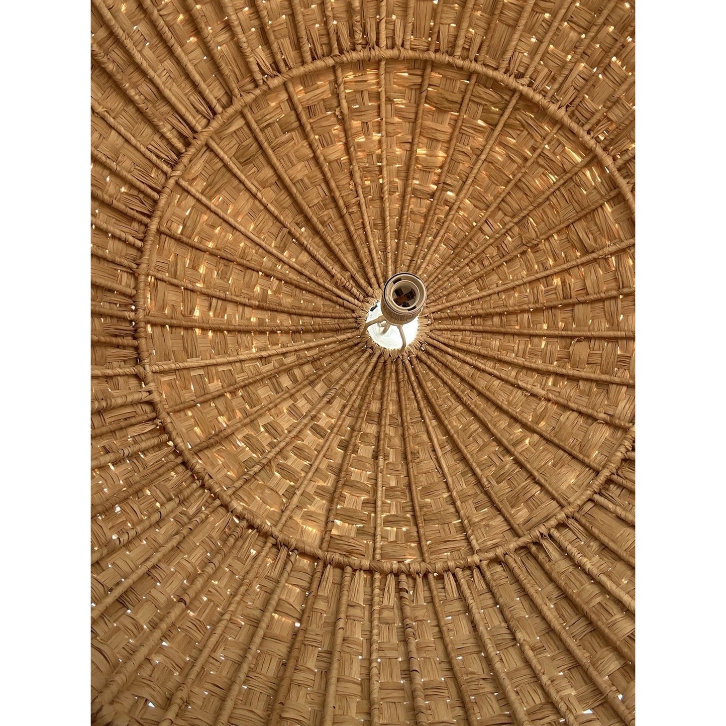 Palma Raffia Pendant-Natural