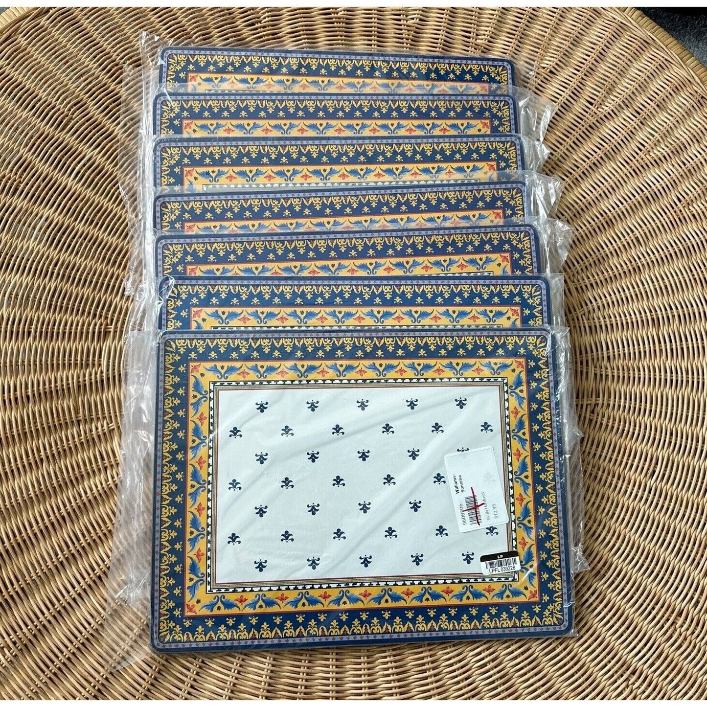 Williams Sonoma Sicily Hardmats (Set of 7) - The Home Decor Outlet