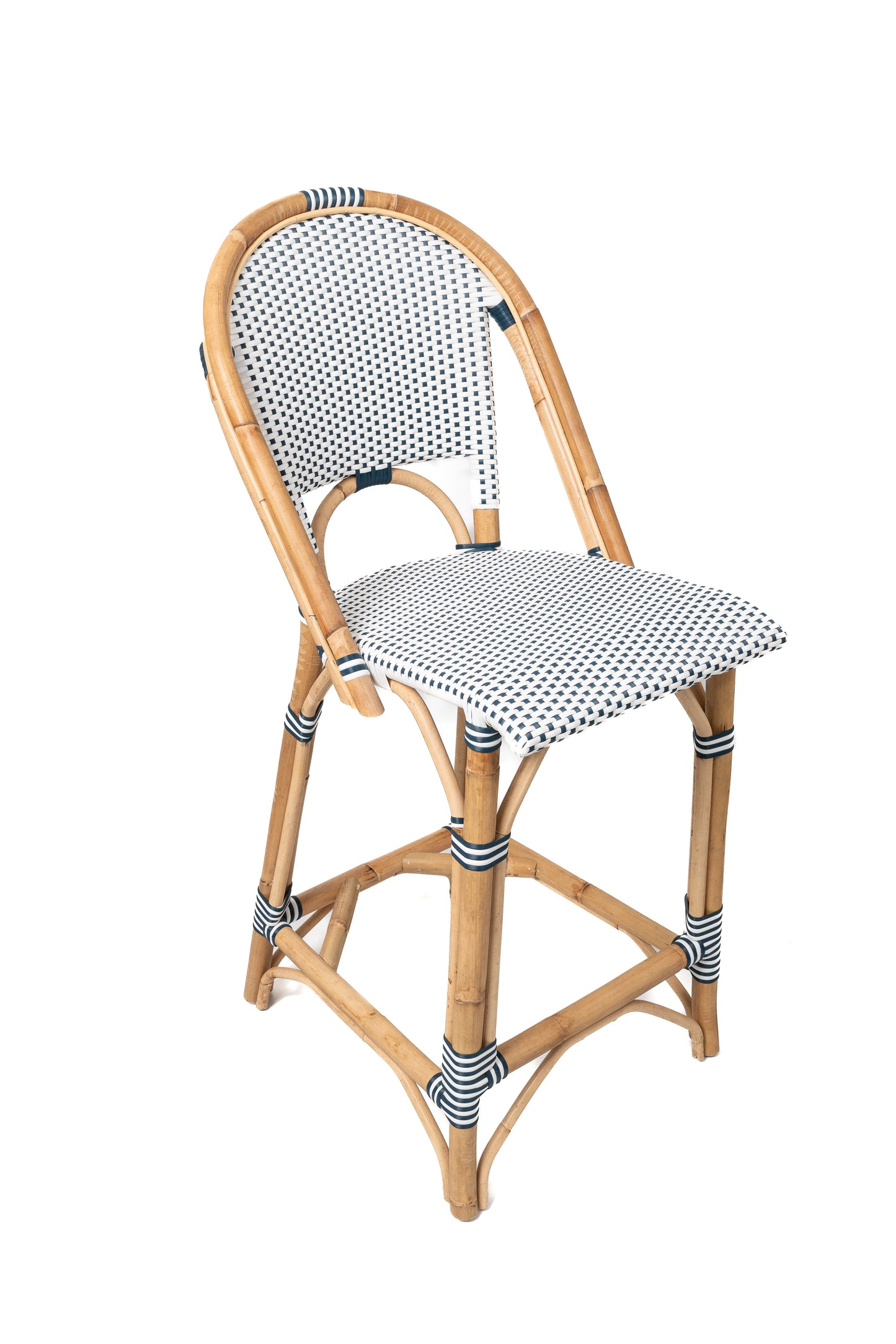 Modern Bistro Rattan Counter Stool