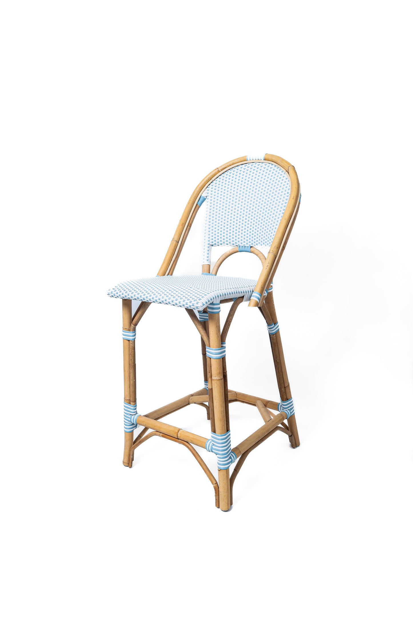 Modern Bistro Rattan Counter Stool