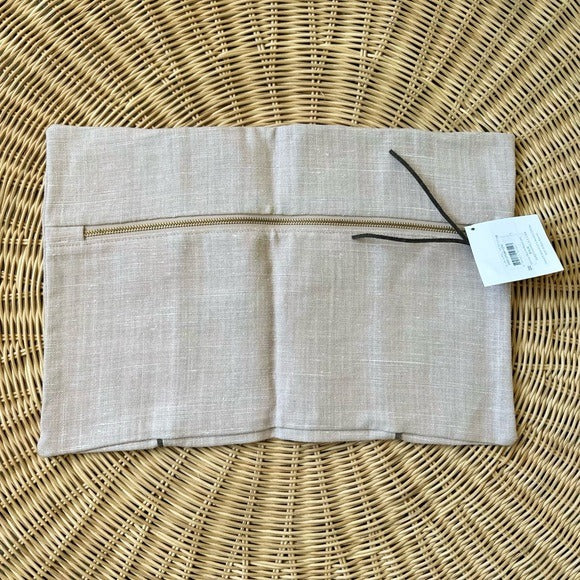 Kentfield Pillow Cover (12”x18”)-Pink Sand - The Home Decor Outlet