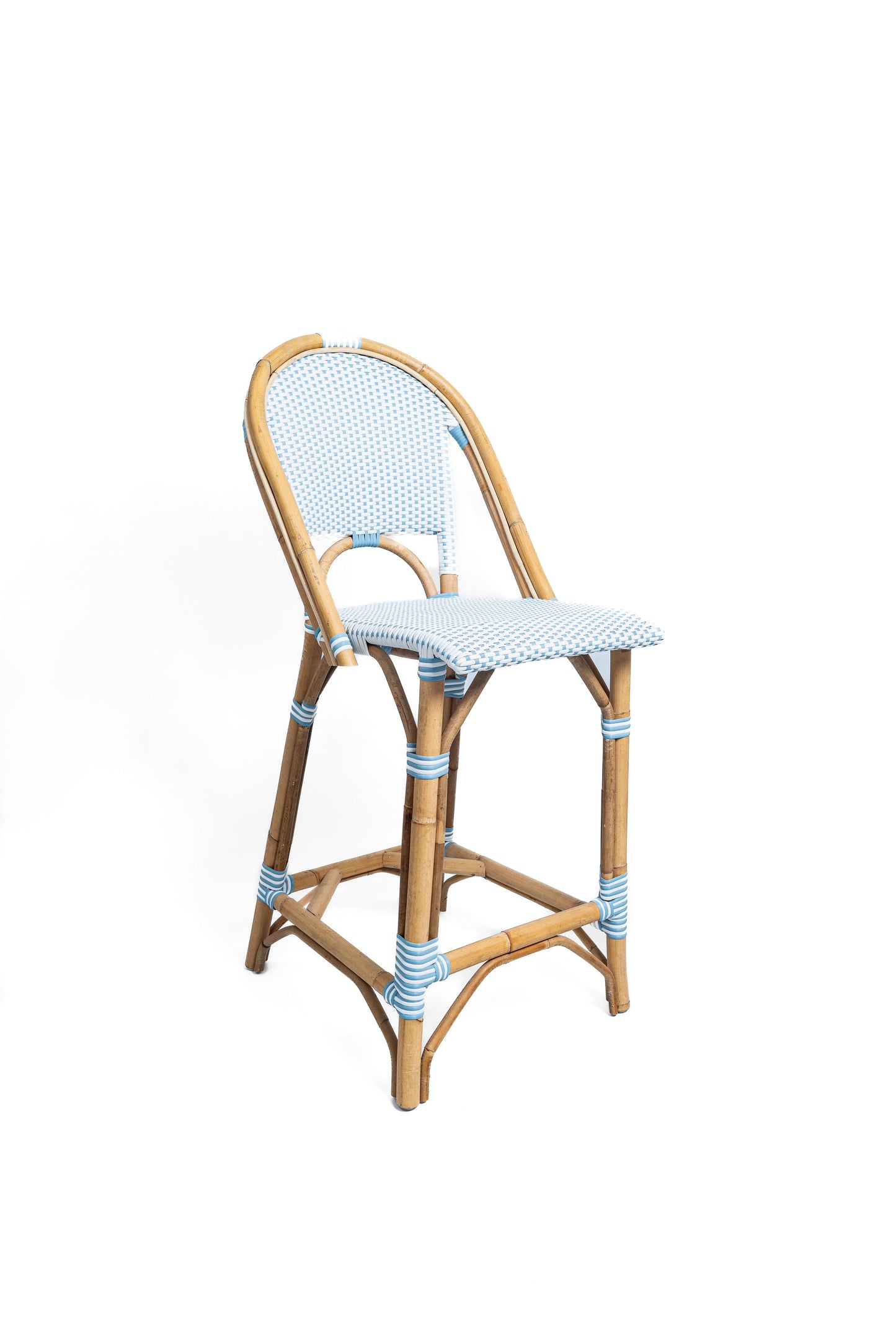 Modern Bistro Rattan Counter Stool