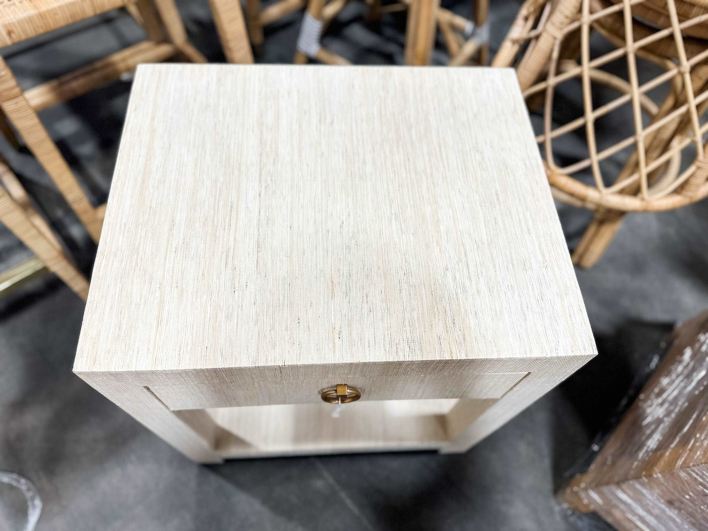 Blake 1-Drawer Nightstand-Natural - The Home Decor Outlet