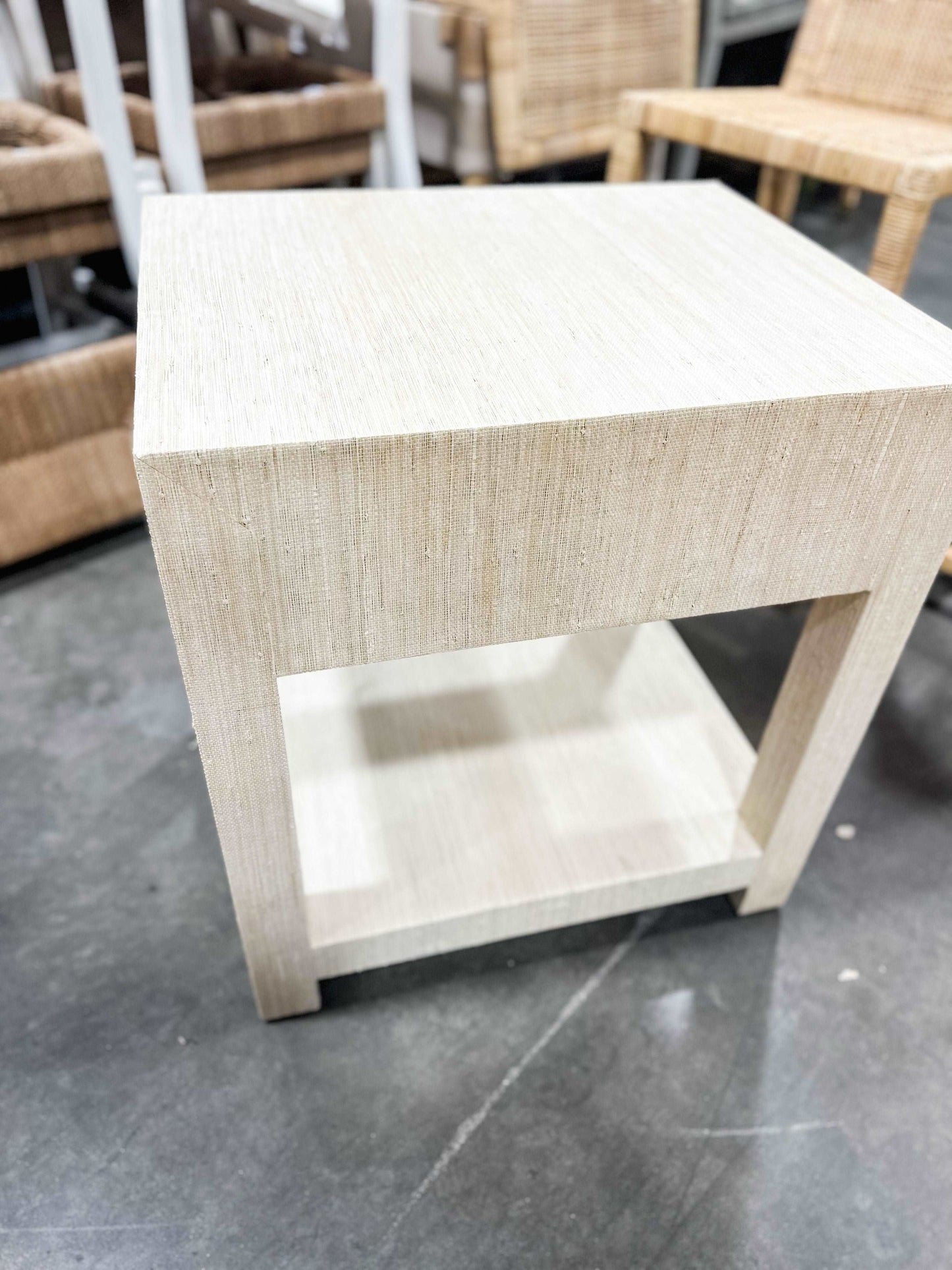 Blake 1-Drawer Nightstand-Natural - The Home Decor Outlet