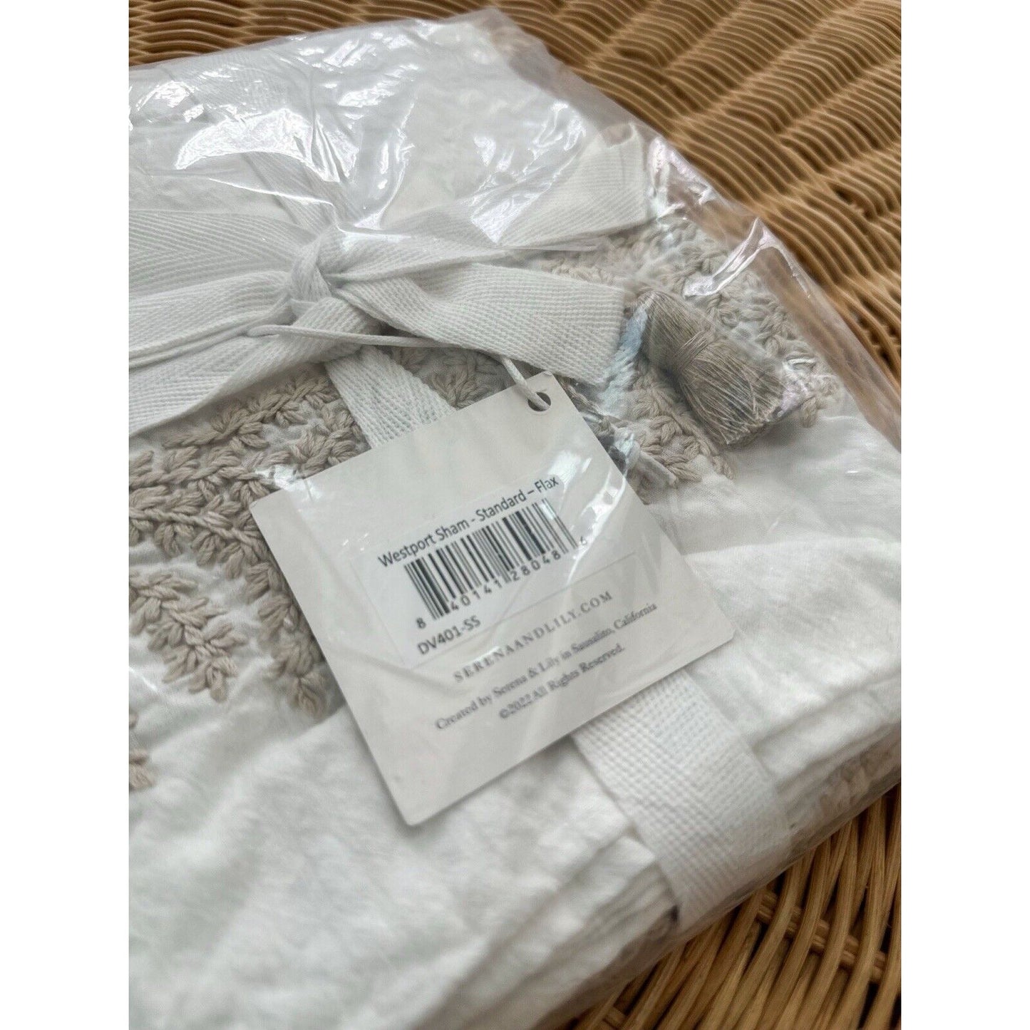 Westport Standard Shams (Set of 2)-Flax - The Home Decor Outlet