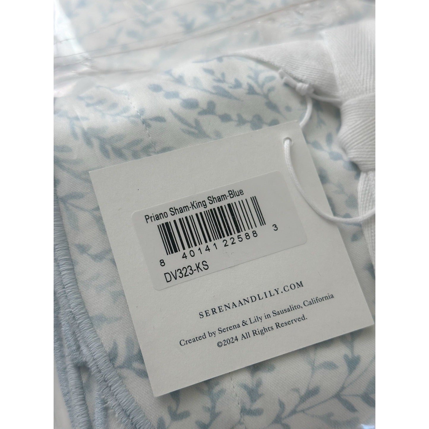 Priano Sateen Duvet Cover (K/CK) & 2 King Shams-Blue
