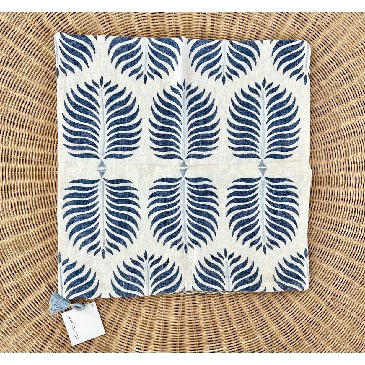 Granada Pillow Cover (20” SQ)-Blue