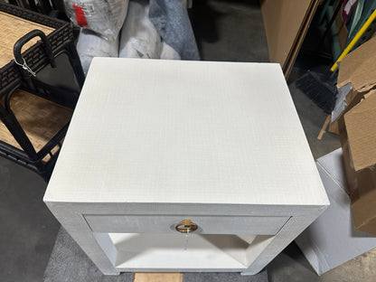 Driftway 1-Drawer Nighstand-Chalk - The Home Decor Outlet