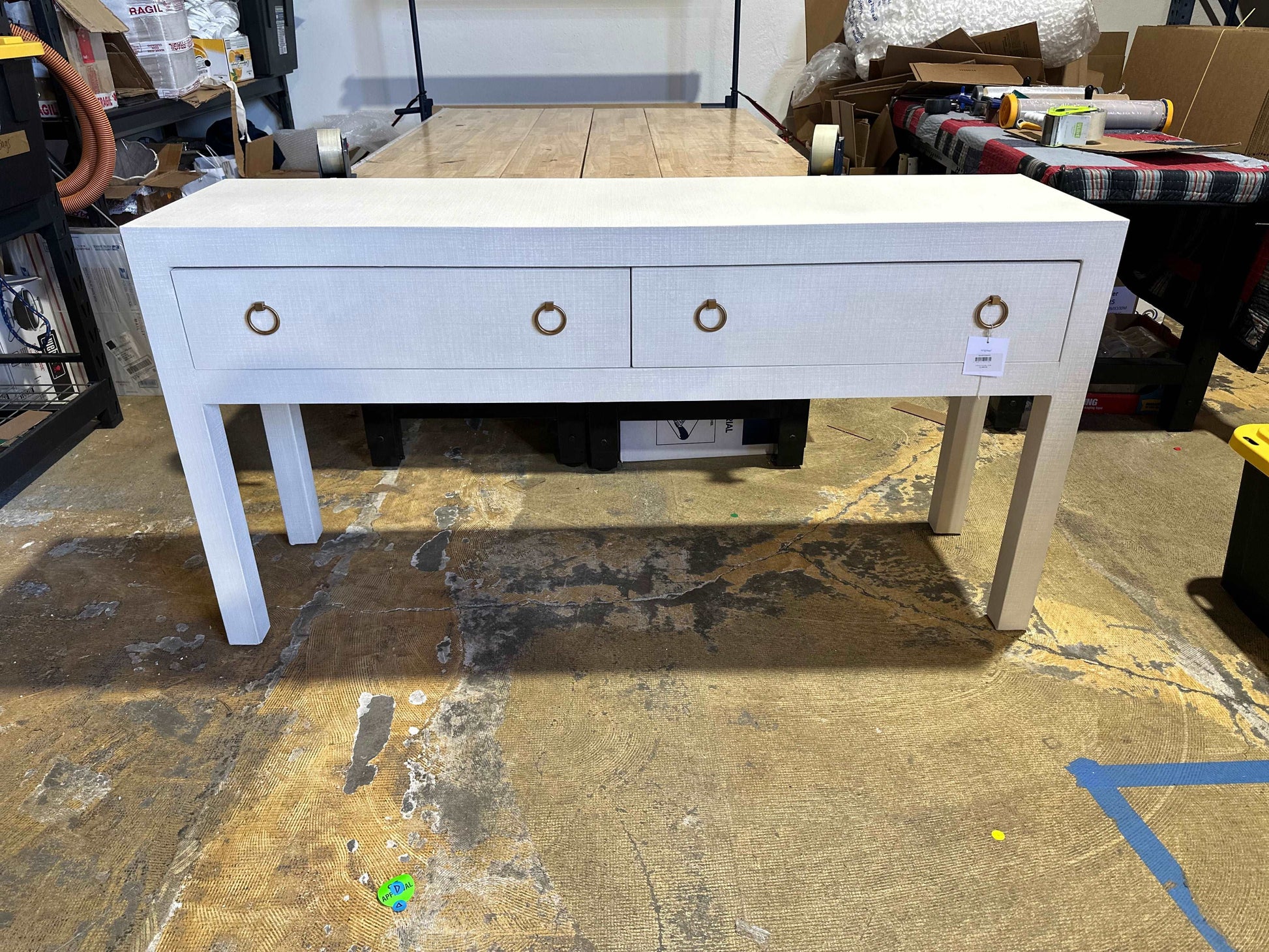 Driftway Console-Chalk - The Home Decor Outlet