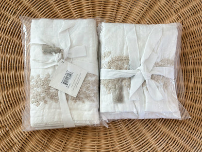 Westport King Shams (Set of 2)-Flax - The Home Decor Outlet