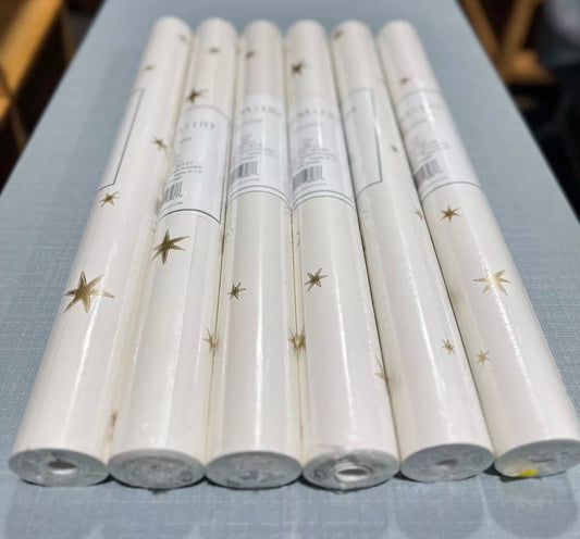 Star Wallpaper-Ivory
