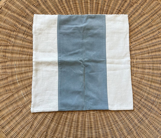 North Lake Pillow Cover-Coastal Blue - The Home Decor Outlet