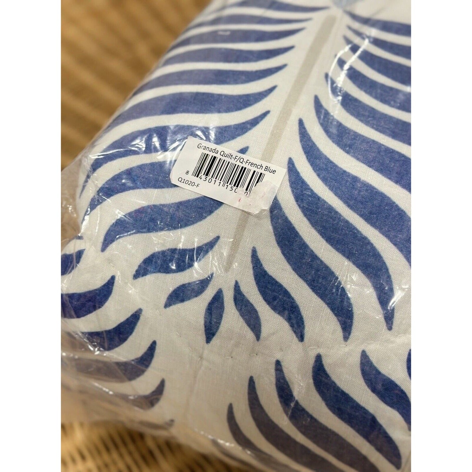 Granada Quilt (F/Q)-French Blue - The Home Decor Outlet