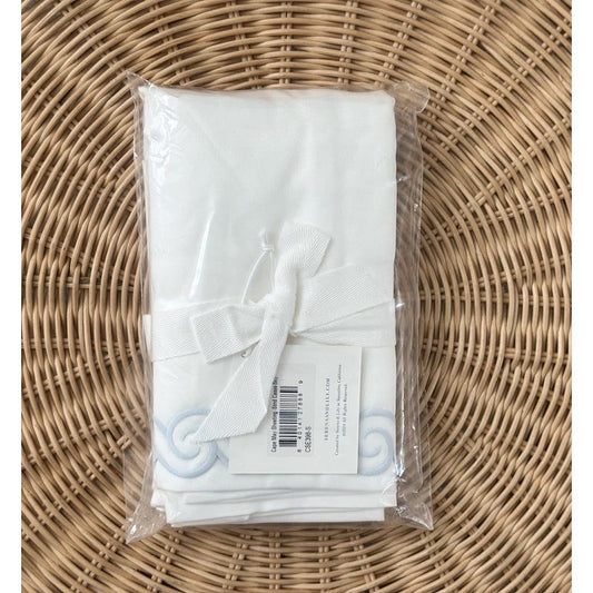Cape May Sateen Standard Pillowcases (Set of 2)-Sky Blue