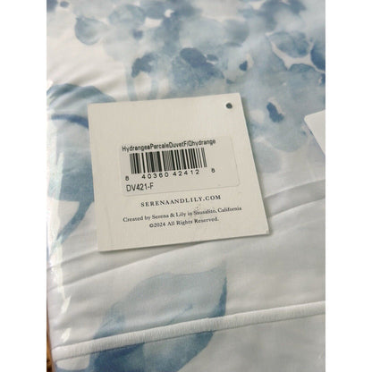 Hydrangea Percale Duvet Cover (F/Q)-Hydrangea - The Home Decor Outlet