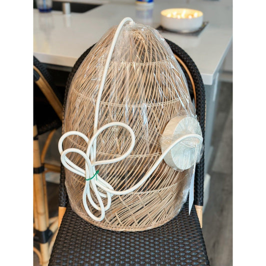 Headlands Small Rattan Bell Pendant - The Home Decor Outlet