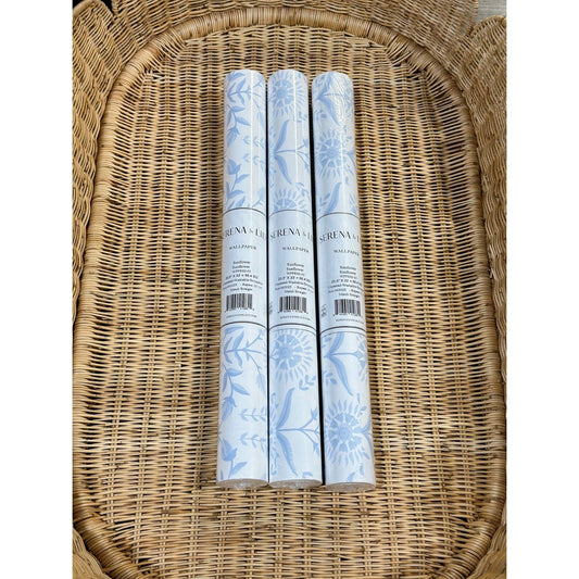 Sunflower Wallpaper-Hydrangea - The Home Decor Outlet