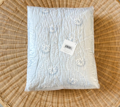 Fairhope Coverlet-Sky - The Home Decor Outlet