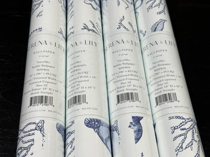 Sealife Wallpaper (CL) - The Home Decor Outlet