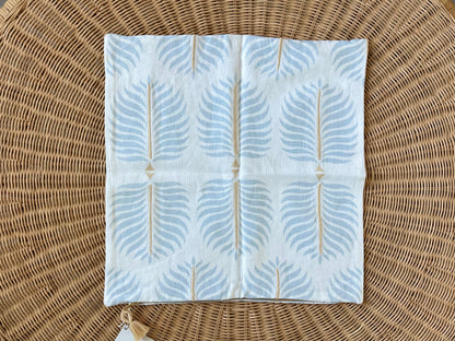 Granada Pillow Cover (20” SQ)-Coastal Blue