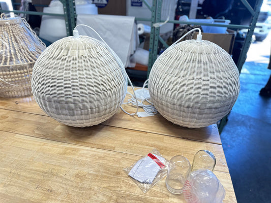 Pacifica Outdoor Round Pendant (Medium-20”DIAM) - The Home Decor Outlet