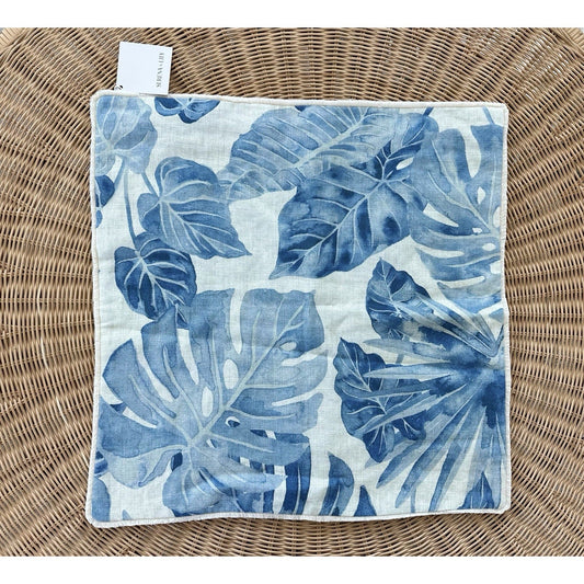 Montego Pillow Cover (22” SQ)-French Blue