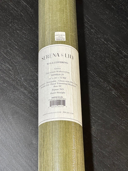 Grasscloth Wallcovering-Grove (CL) - The Home Decor Outlet