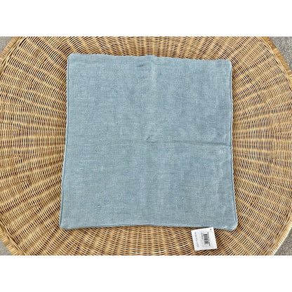 Miramonte Pillow Cover (22” SQ)-Coastal Blue