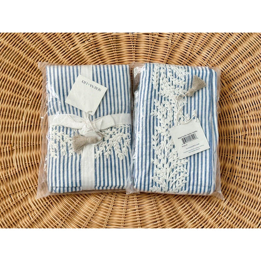 Westport King Shams (Set of 2)-French Blue - The Home Decor Outlet