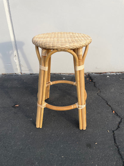 Bistro Backless Counter Stool - Raw Natural - The Home Decor Outlet