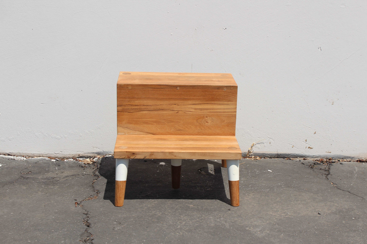 Dip Dyed Step Stool - The Home Decor Outlet