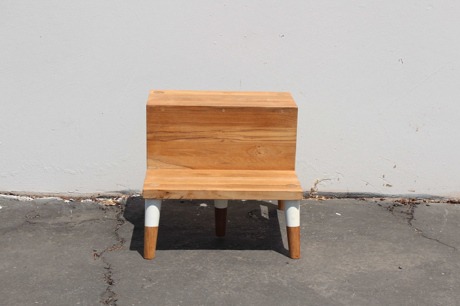 Dip Dyed Step Stool - The Home Decor Outlet