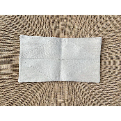 West Elm Jute Geo Pillow Cover (12”x21”)-Alabaster - The Home Decor Outlet