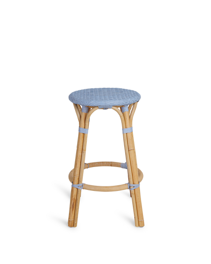 Bistro Backless Counter Stool - Bay Blue - The Home Decor Outlet